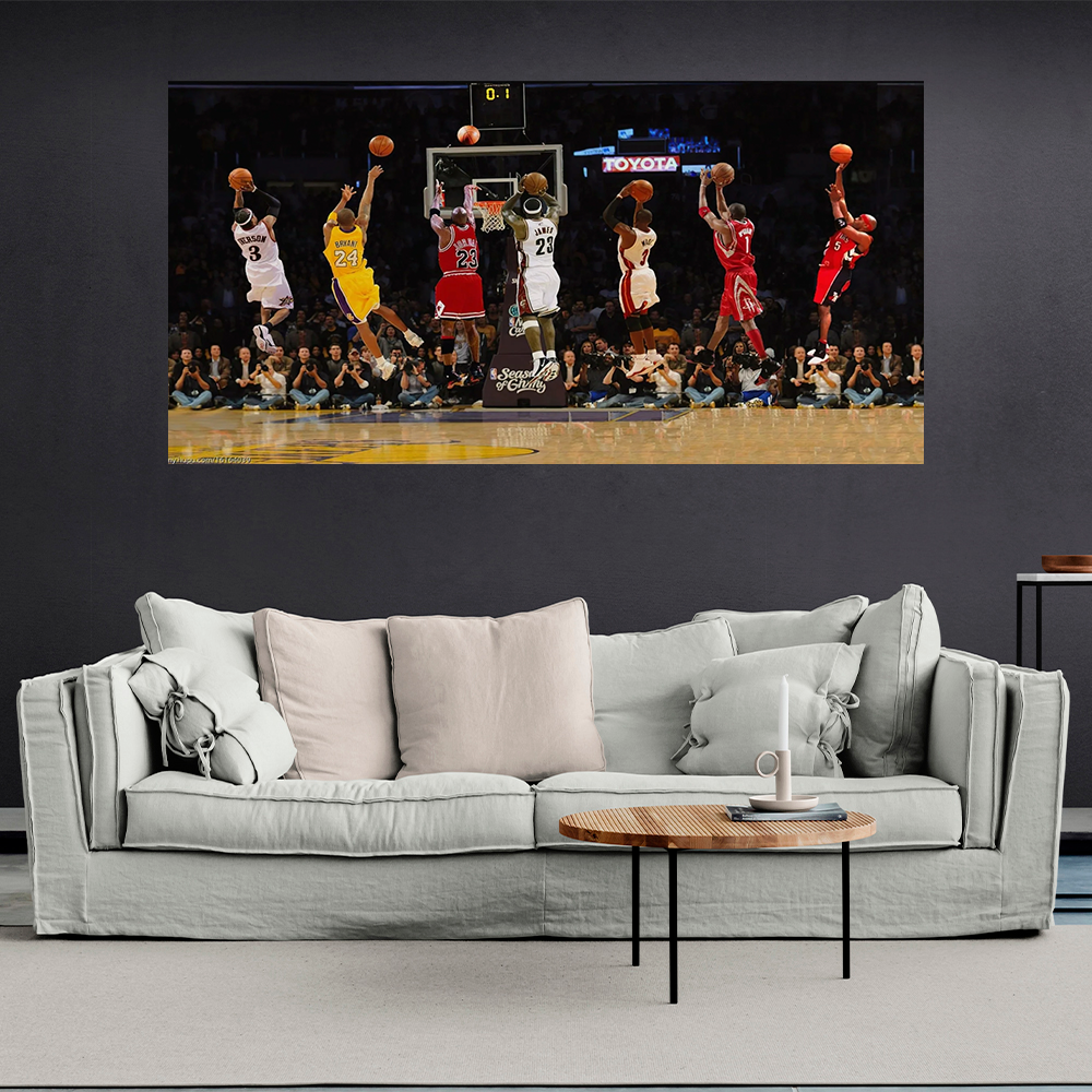 100 $ Pop-Art-Kunstdruck auf Leinwand