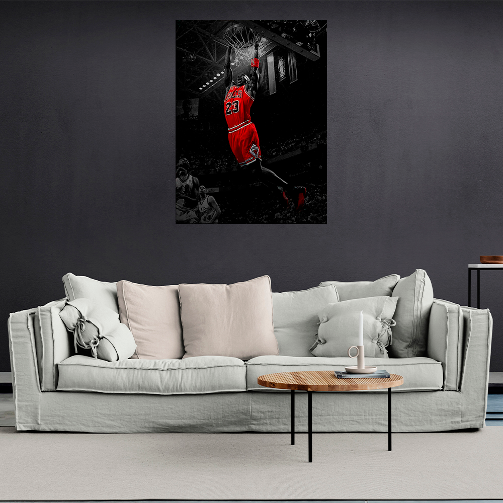 Kunstdruck auf Leinwand, Motiv: Weiße Boxhandschuhe auf weißem Hintergrund