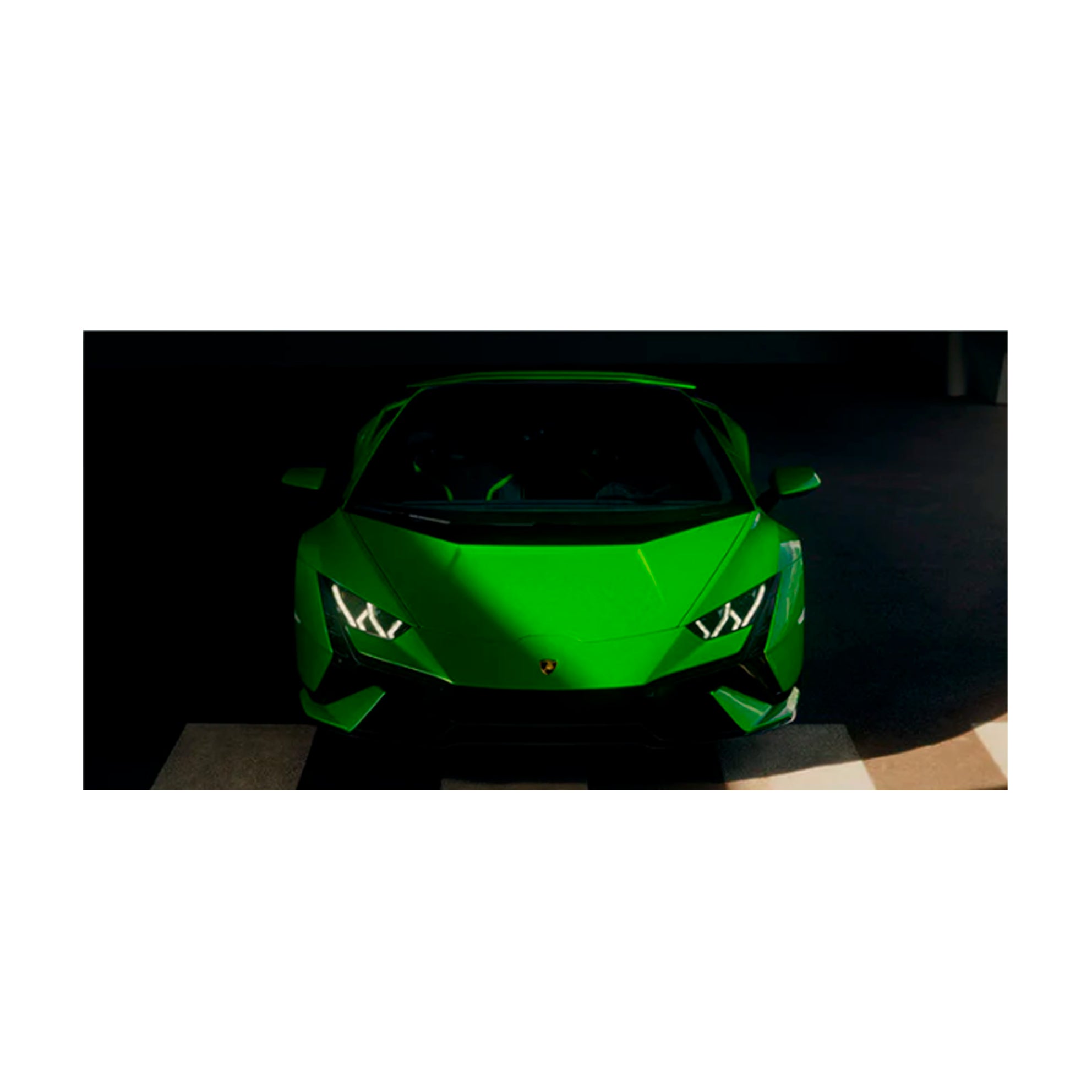 Leinwandbild „Lamborghini Green“