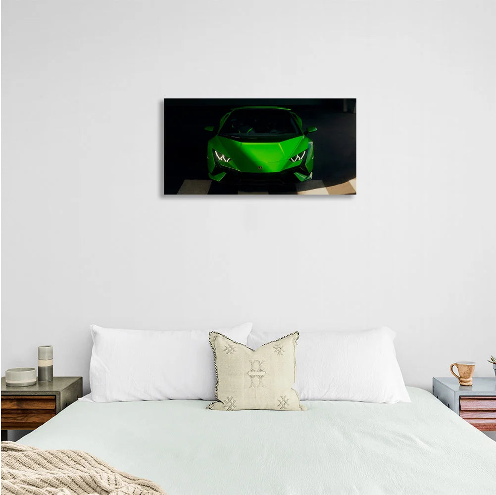 Leinwandbild „Lamborghini Green“