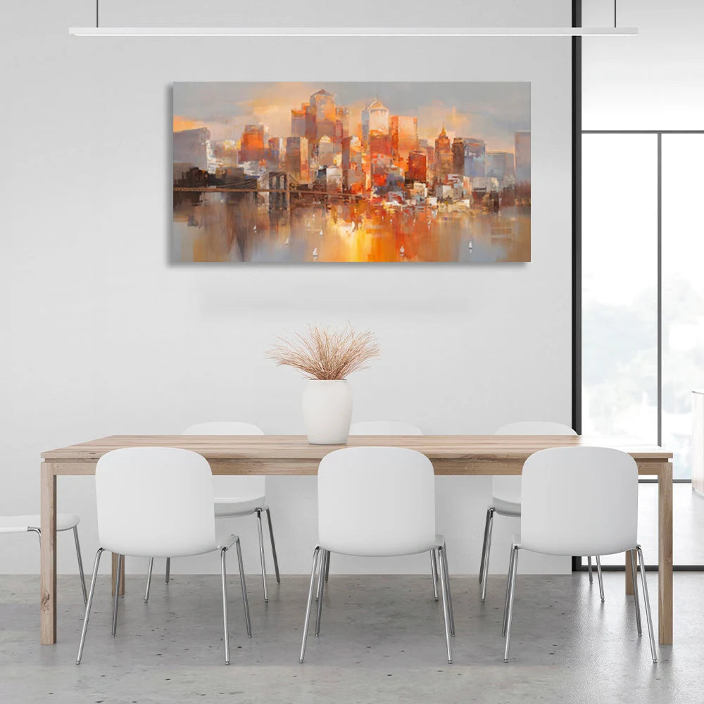 Leinwandbild „Großstadt“