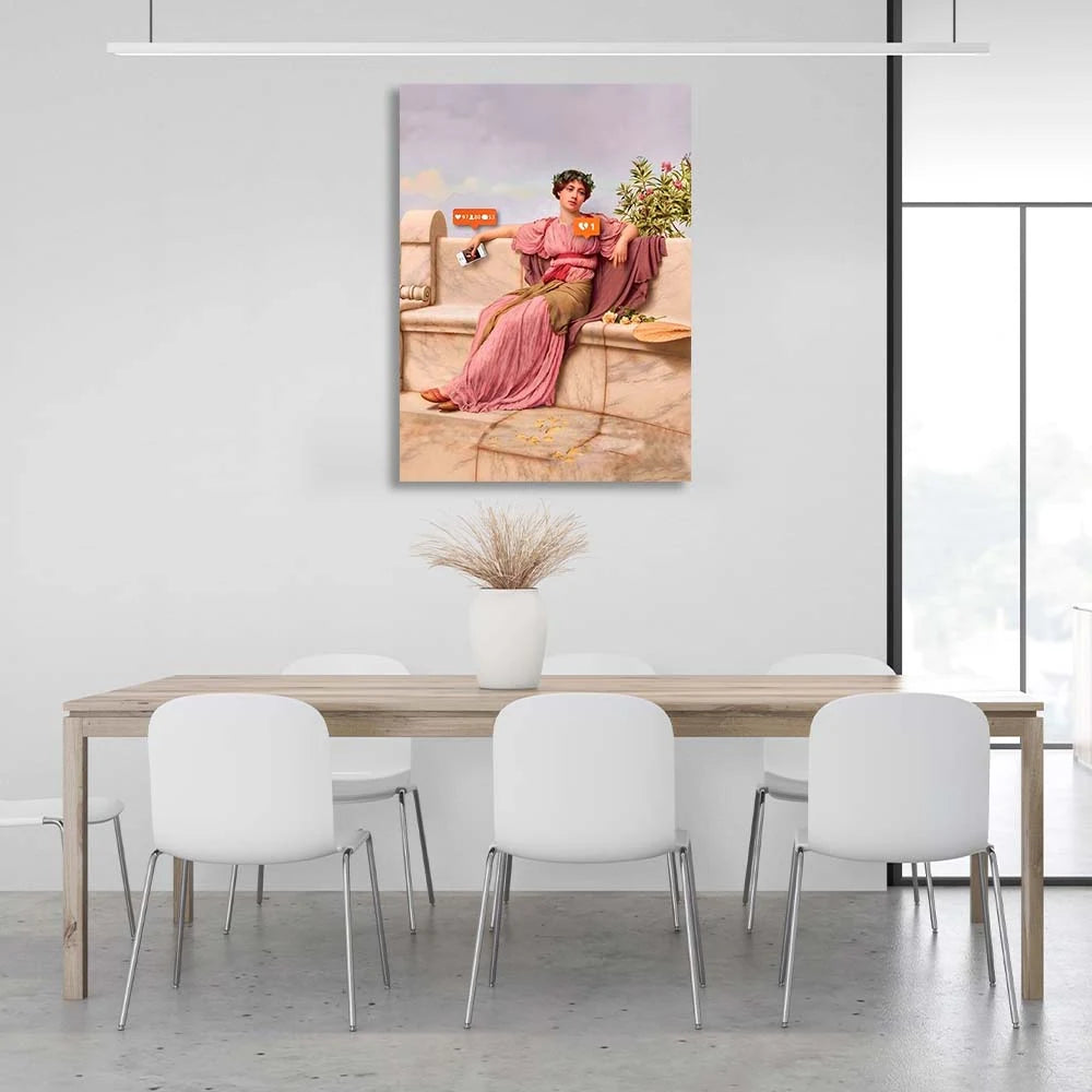 Canvas Wall Art Print Tranquility with likes