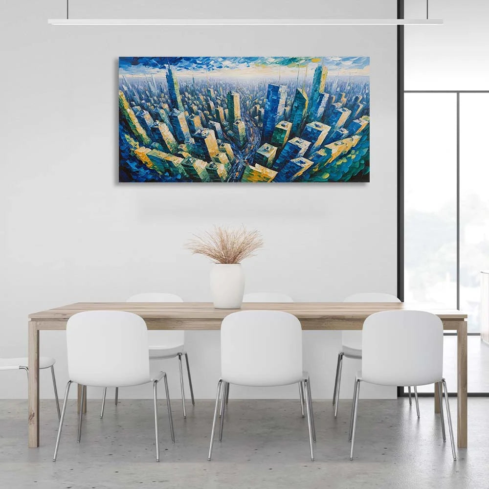 Leinwandbild, Wandbild, gemalt, New York