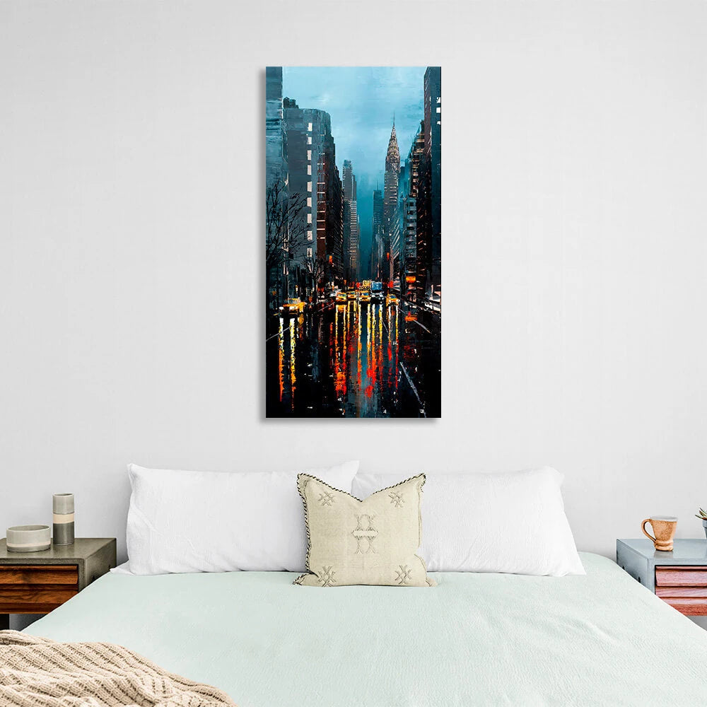 Leinwandbild „Abend New York 3“