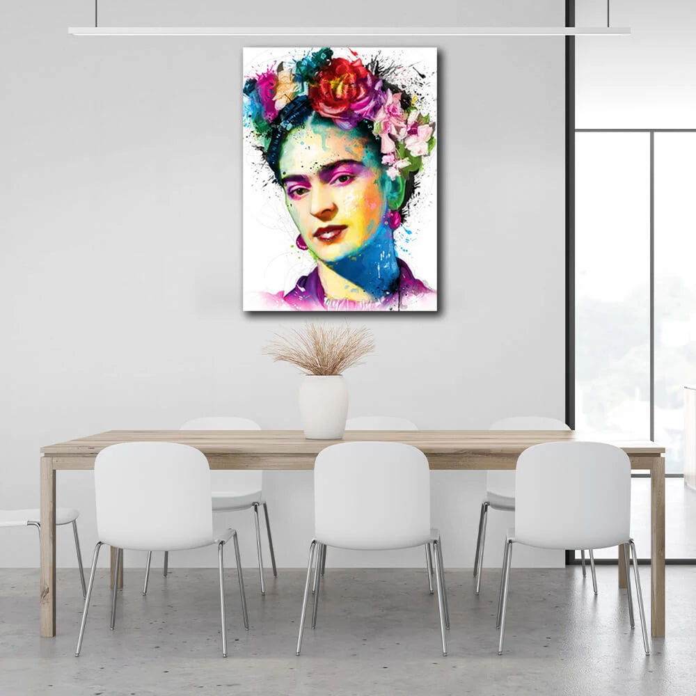 Frida Khalo Kunstdruck auf Leinwand