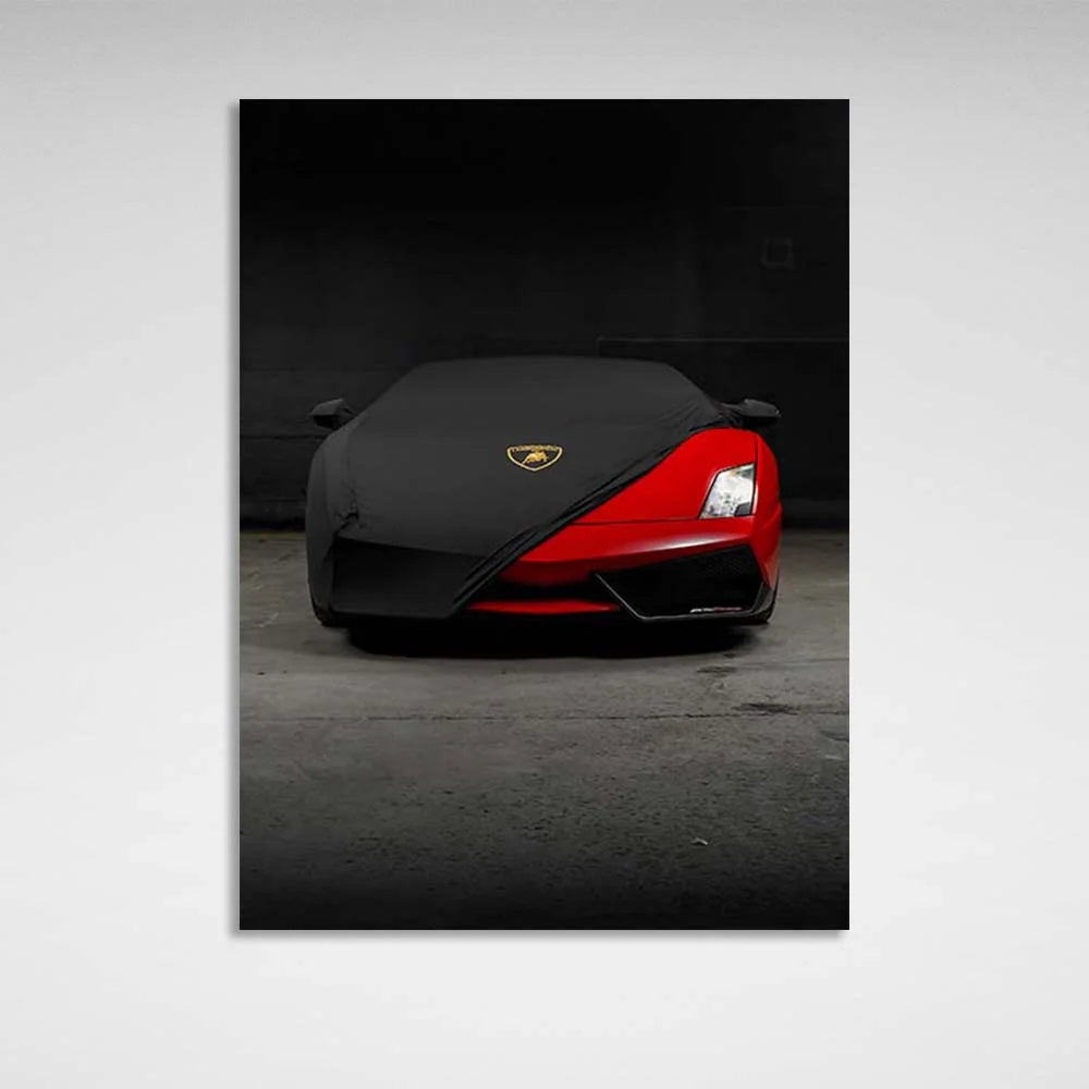 Leinwandbild „Lamborghini Red“