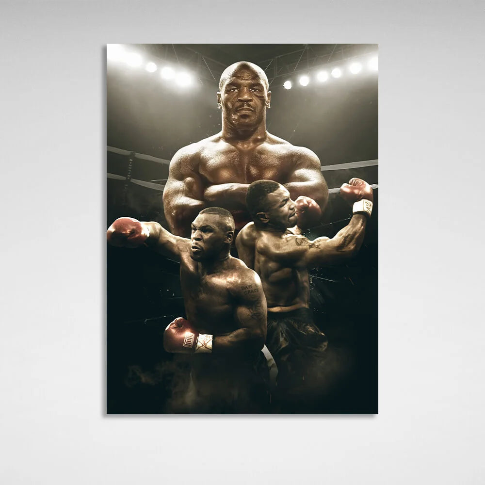 Mike Tyson Canvas Wall Art Print