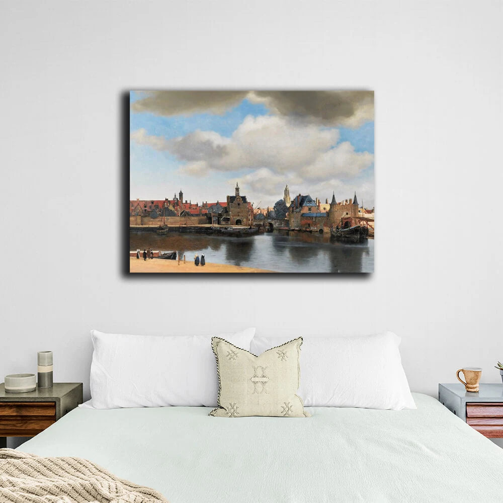 Reproduktion Delta View Reproduktion Leinwand Wand Kunstdruck