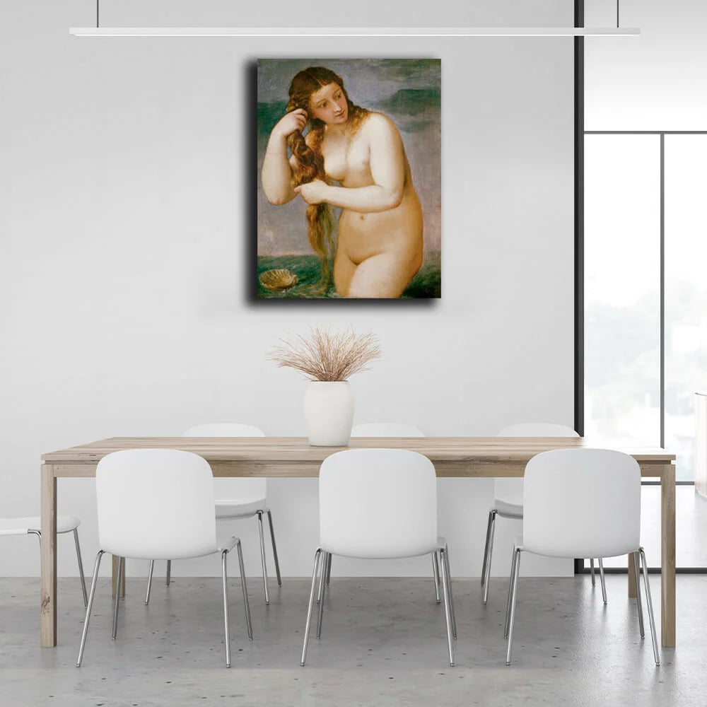 Kunstdruck auf Leinwand, Venus Anadiomena