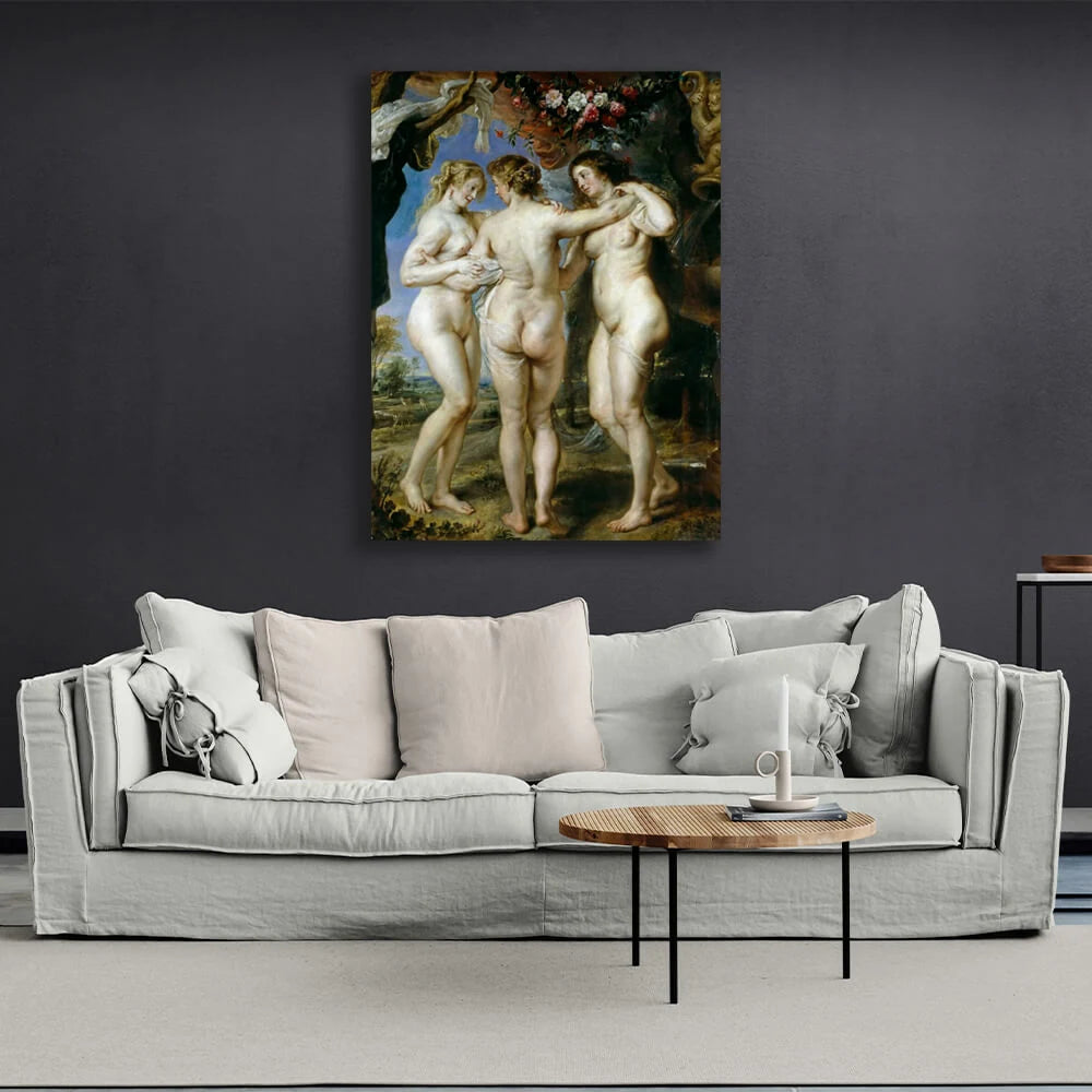 Leinwandbild „Die drei Grazien“