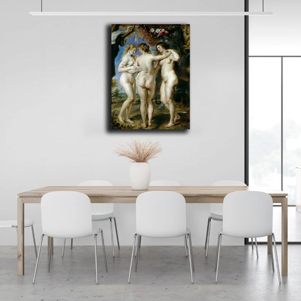 Leinwandbild „Die drei Grazien“