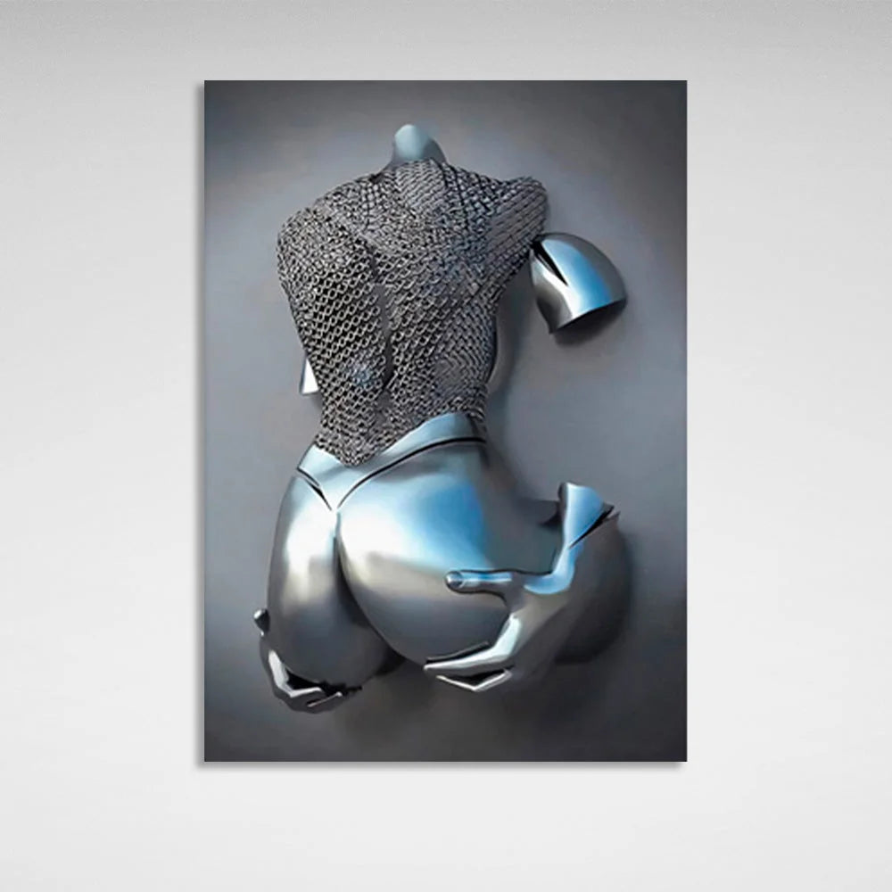 Leinwandbild, Motiv: Die Arm-Lats, die den Körper stützen