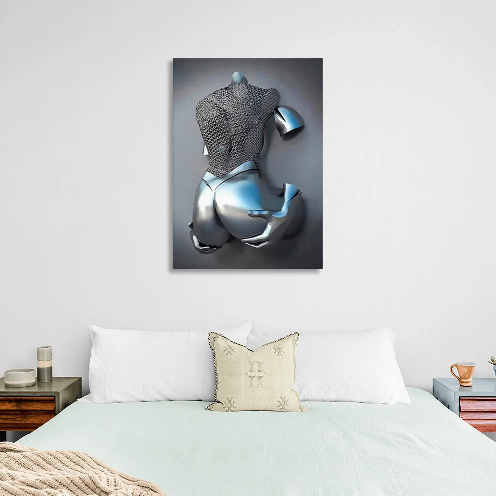 Leinwandbild, Motiv: Die Arm-Lats, die den Körper stützen