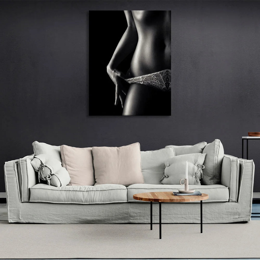 girl's Canvas Wall Art Print