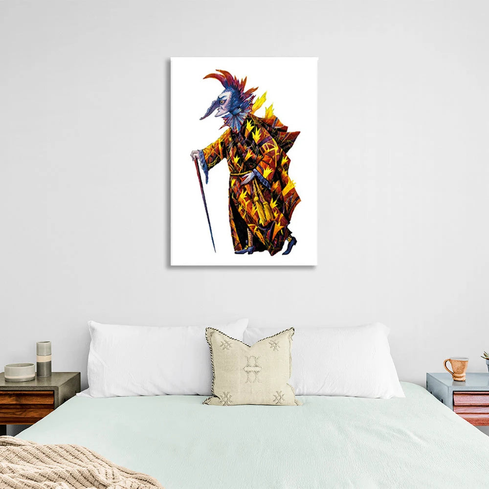 Kunstdruck auf Leinwand „Wandernde Kreatur“