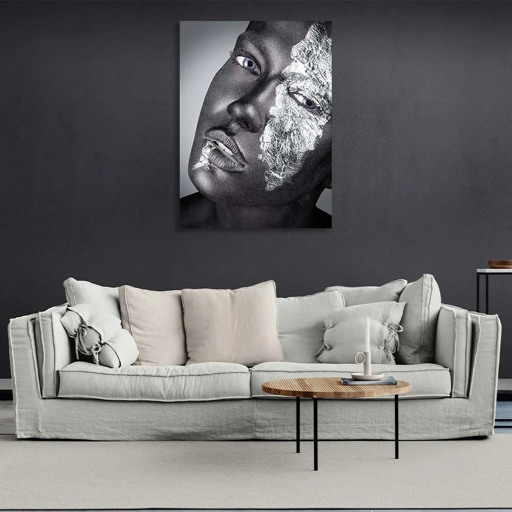 „Zeit für Geld statt Dollars und Uhren – inspirierender Kunstdruck auf Leinwand“