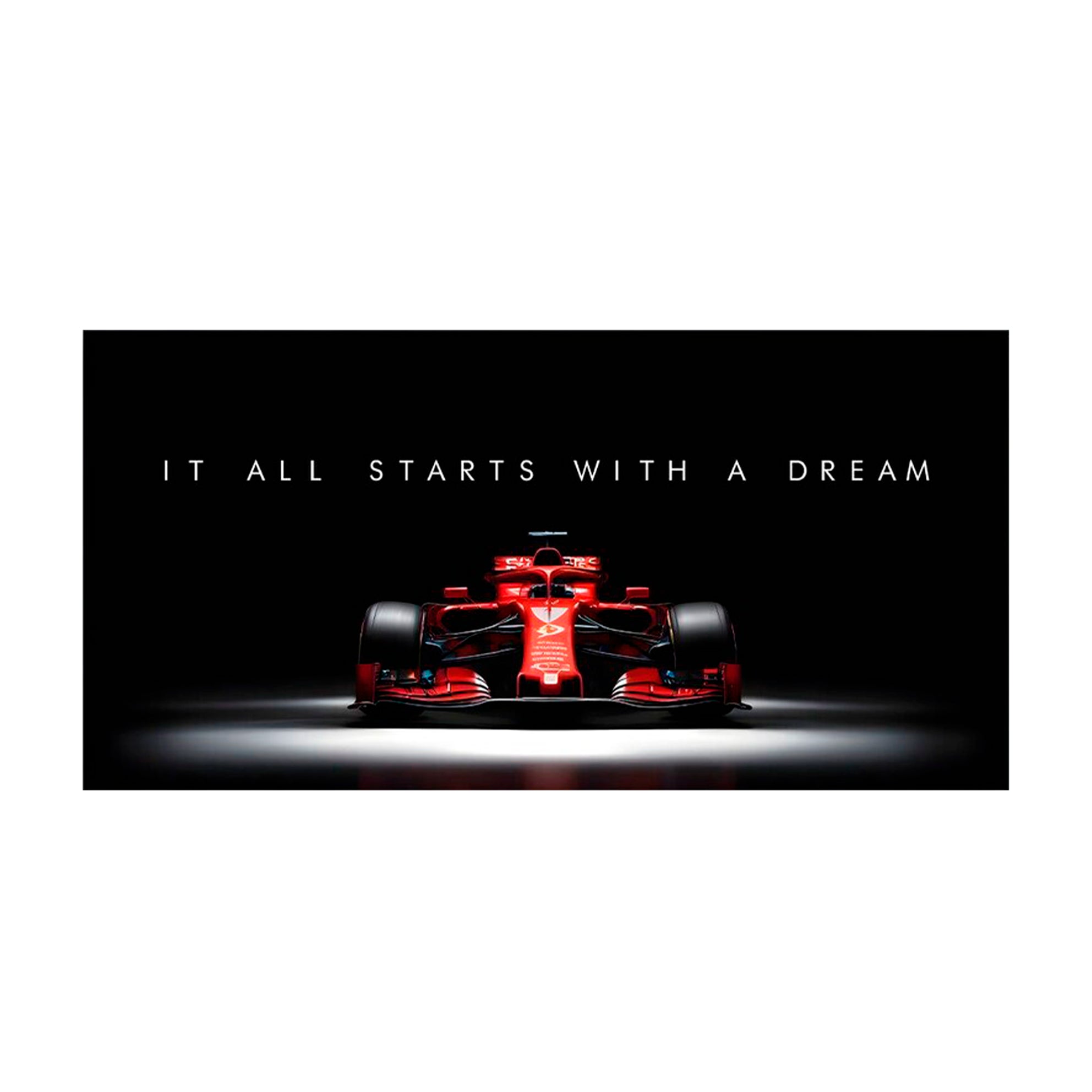 100 $ Pop-Art-Kunstdruck auf Leinwand