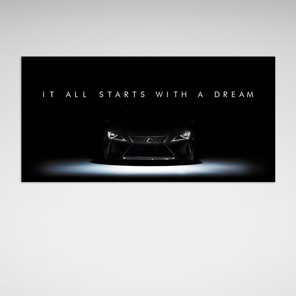 100 $ Pop-Art-Kunstdruck auf Leinwand