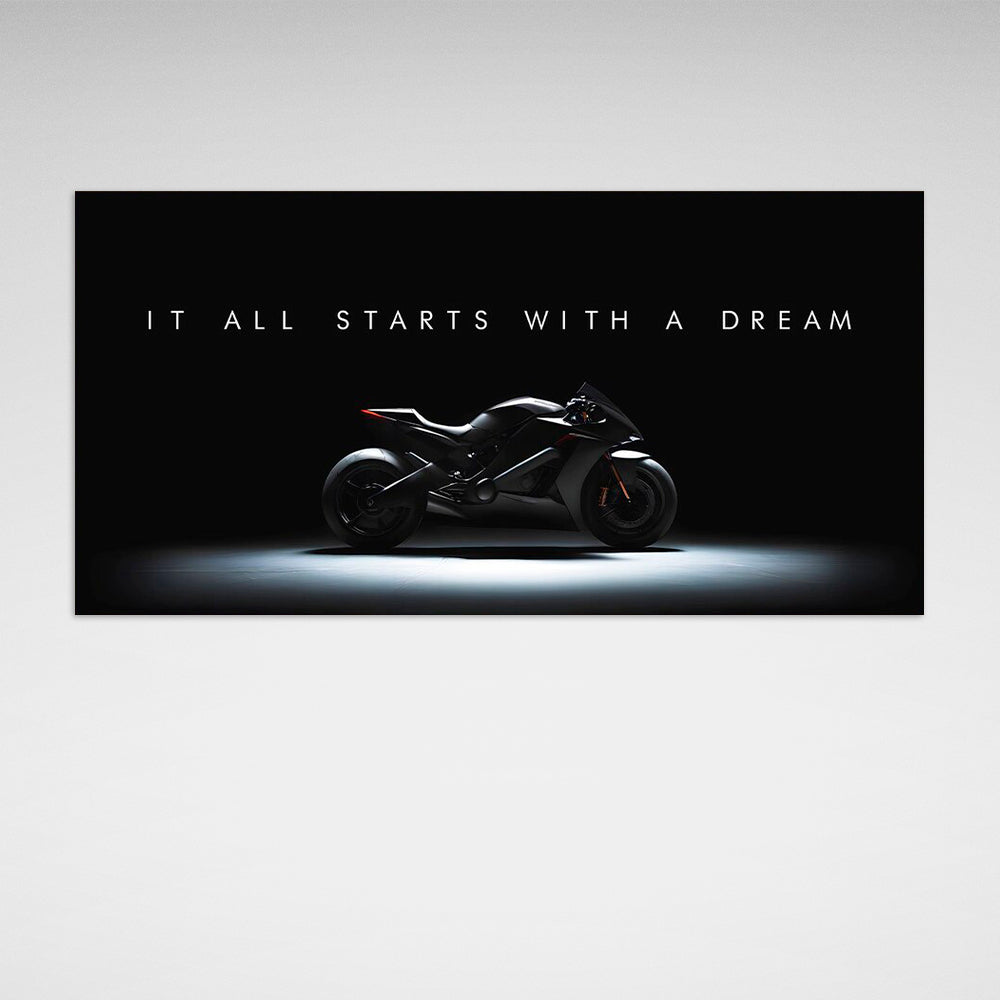 100 $ Pop-Art-Kunstdruck auf Leinwand