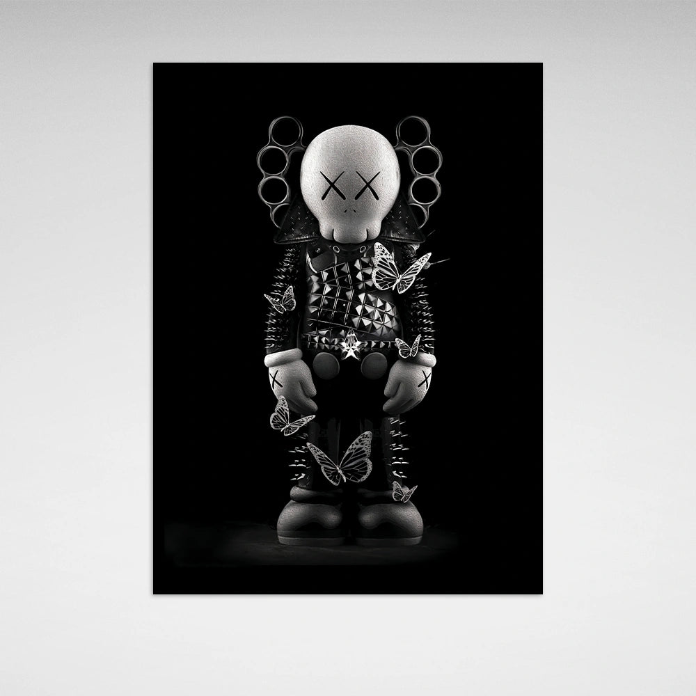 Puppe KAWS Suprim Gucci Leinwand-Kunstdruck