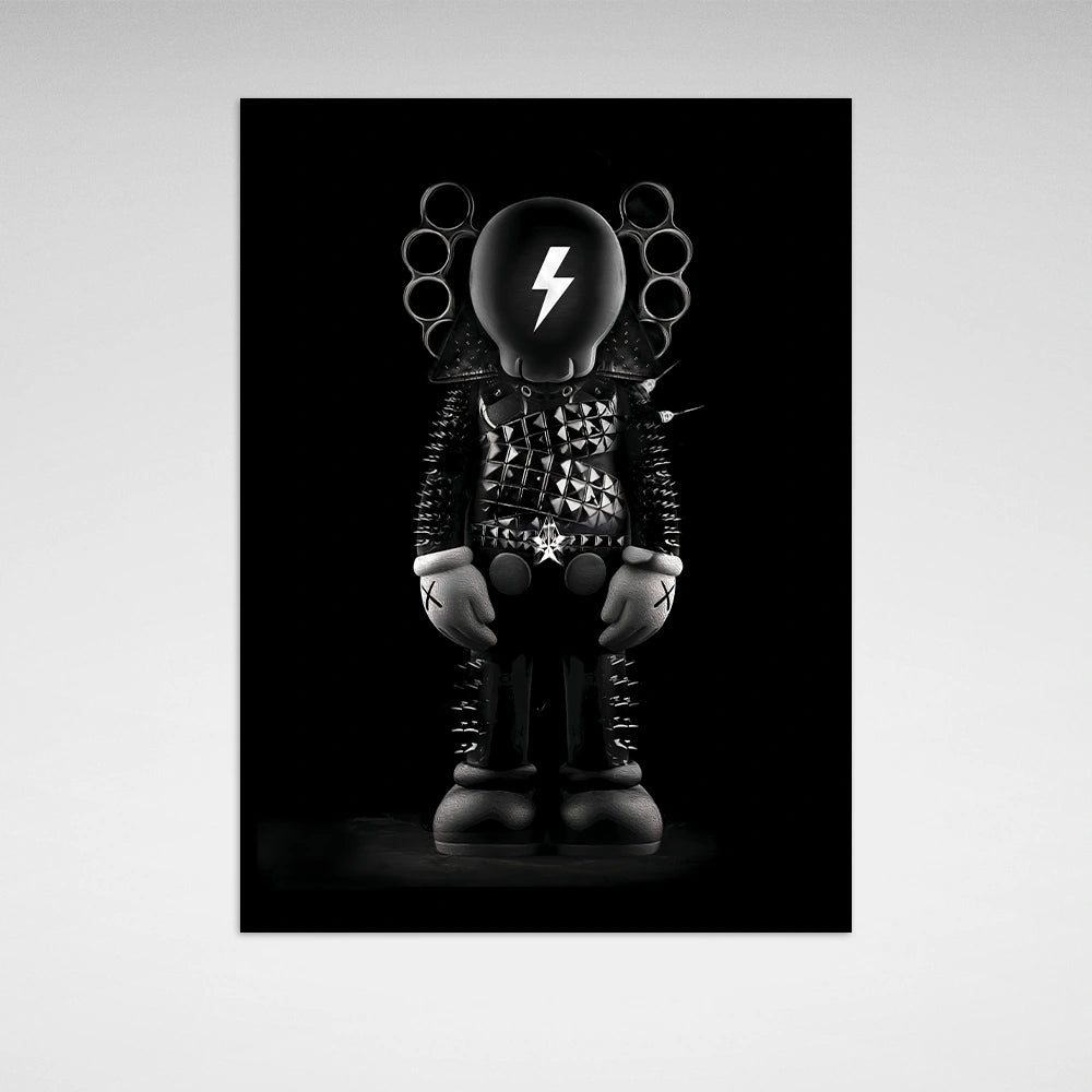 Puppe KAWS Suprim Gucci Leinwand-Kunstdruck