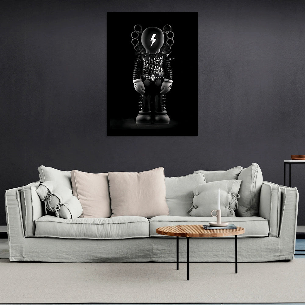 Puppe KAWS Suprim Gucci Leinwand-Kunstdruck