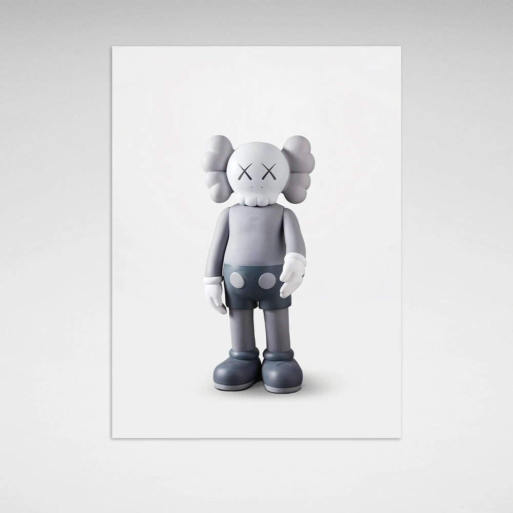 Puppe KAWS Suprim Gucci Leinwand-Kunstdruck