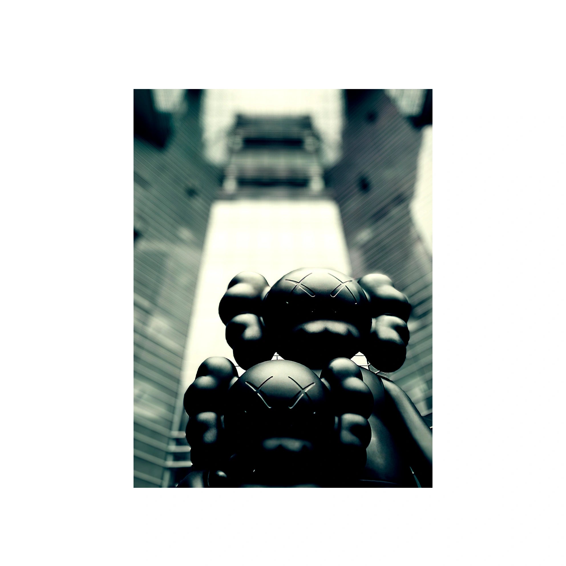 Puppe KAWS Suprim Gucci Leinwand-Kunstdruck