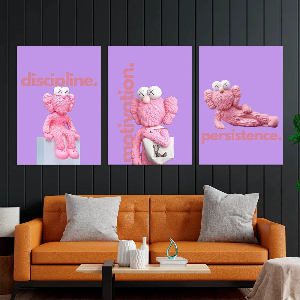 KAWS CANVAS Collection: Motivation Edition