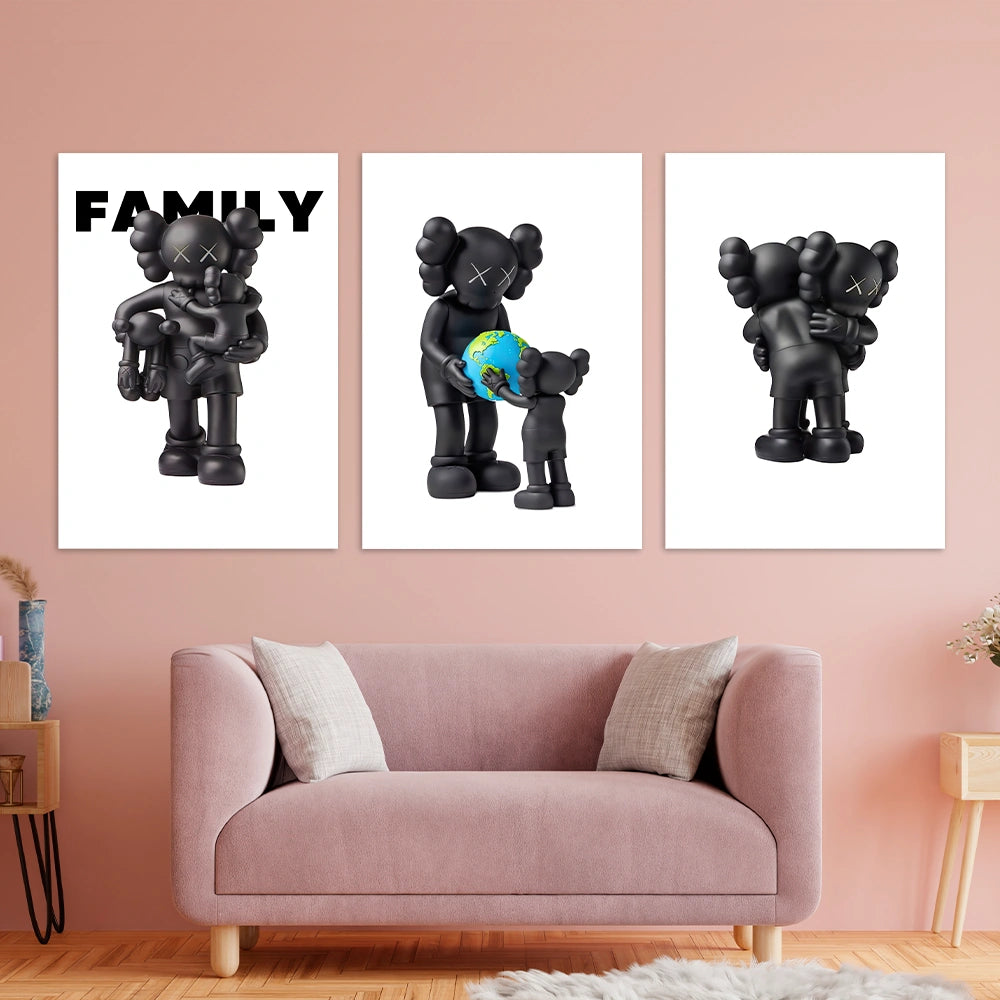 KAWS CANVAS Collection: Family Edition
