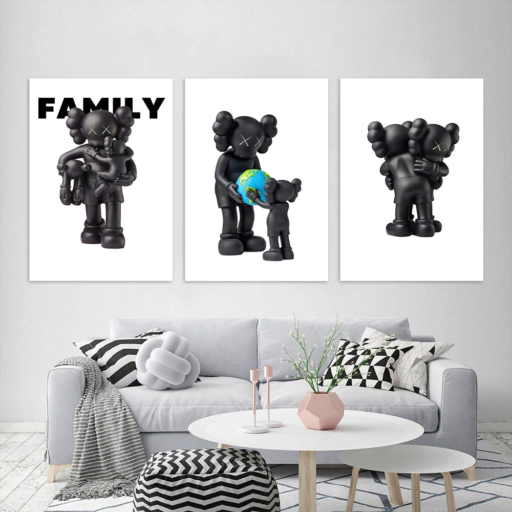 KAWS CANVAS Collection: Family Edition