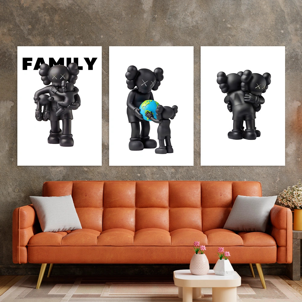 KAWS CANVAS Collection: Family Edition
