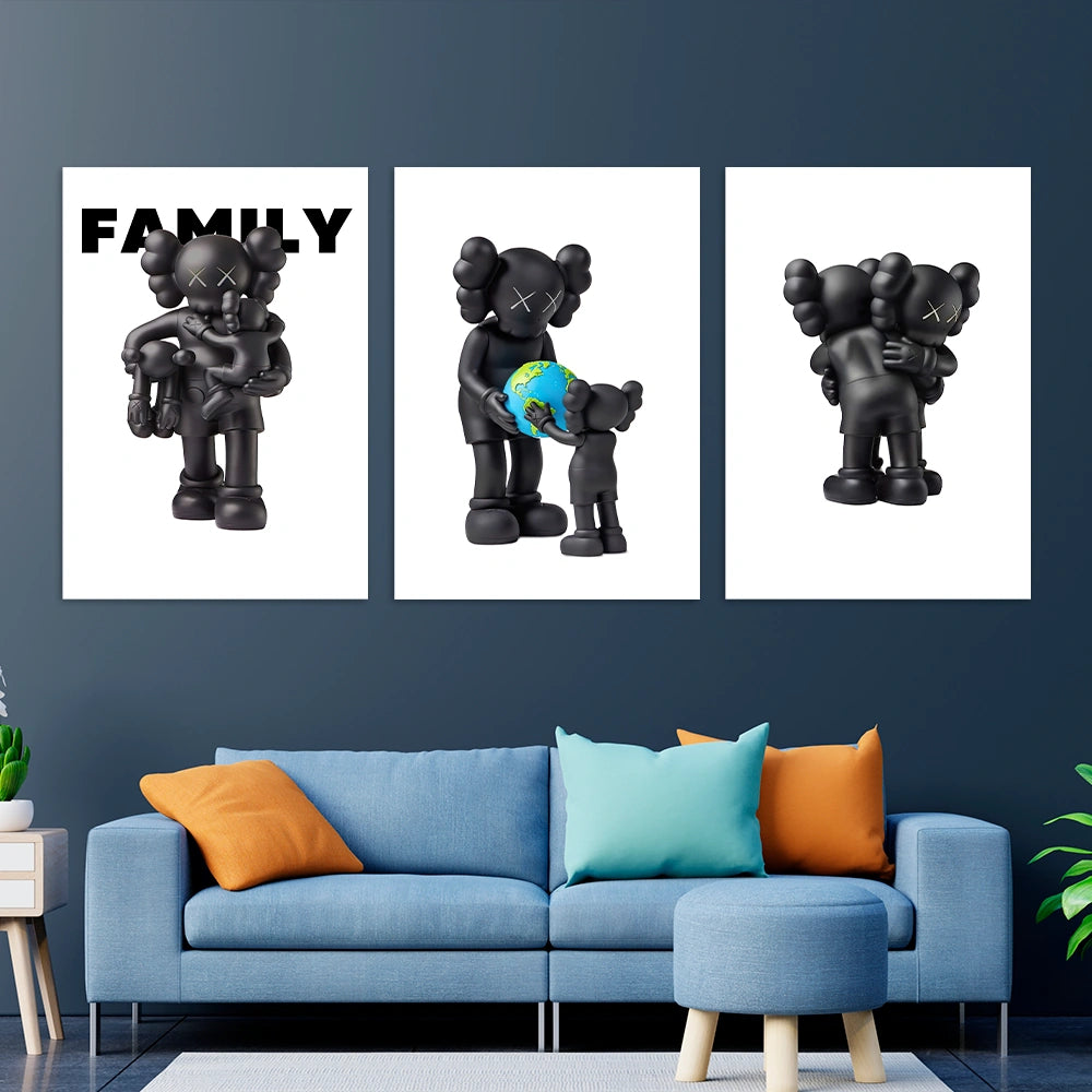 KAWS CANVAS Collection: Family Edition