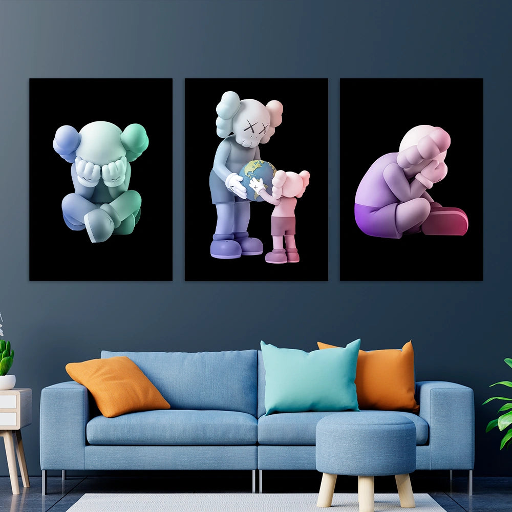 KAWS CANVAS Collection: Reflection Edition