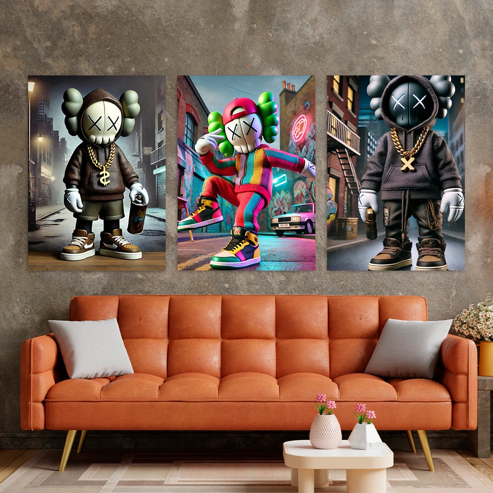 KAWS CANVAS Collection: Street Style Edition