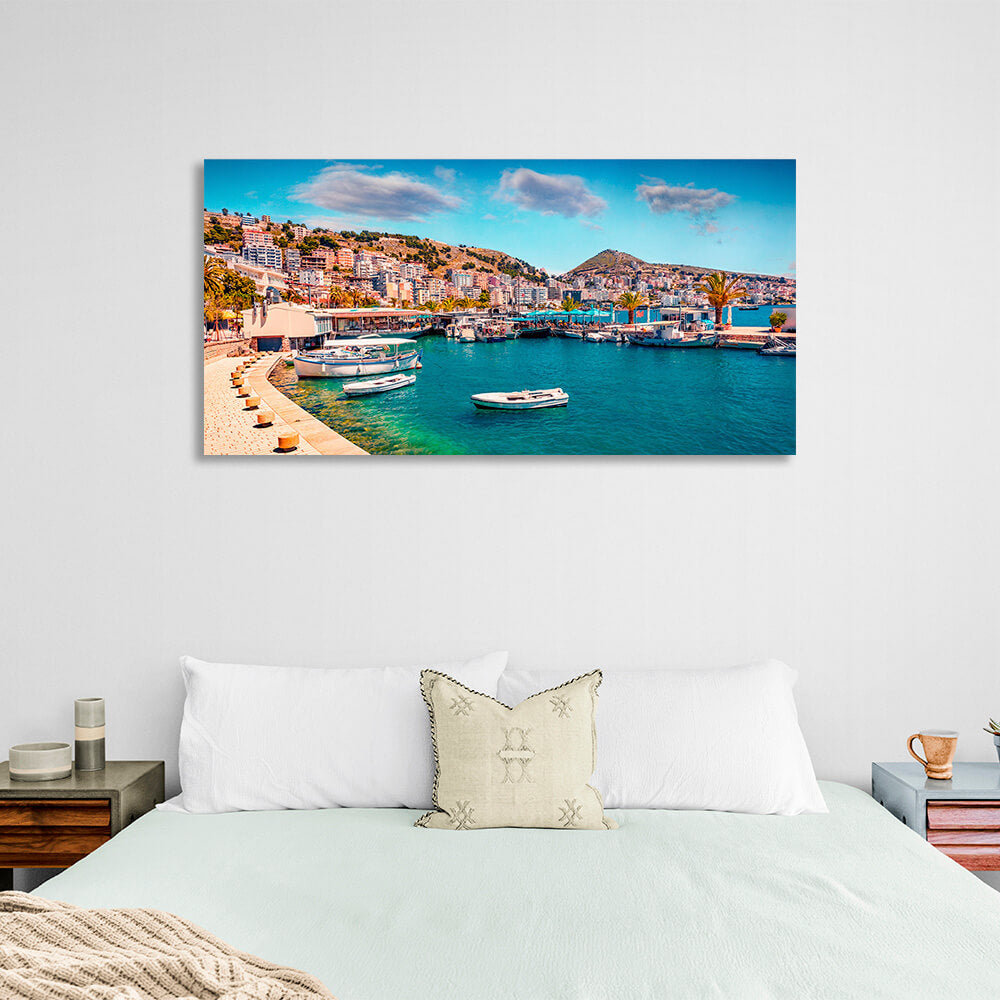 Albania Canvas Wall Art Print