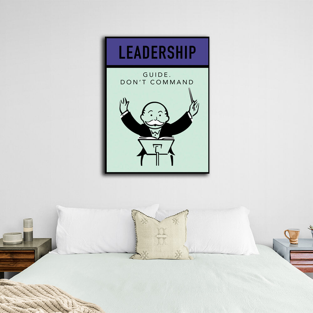 Monopoly Leadership Canvas Wall Art Print