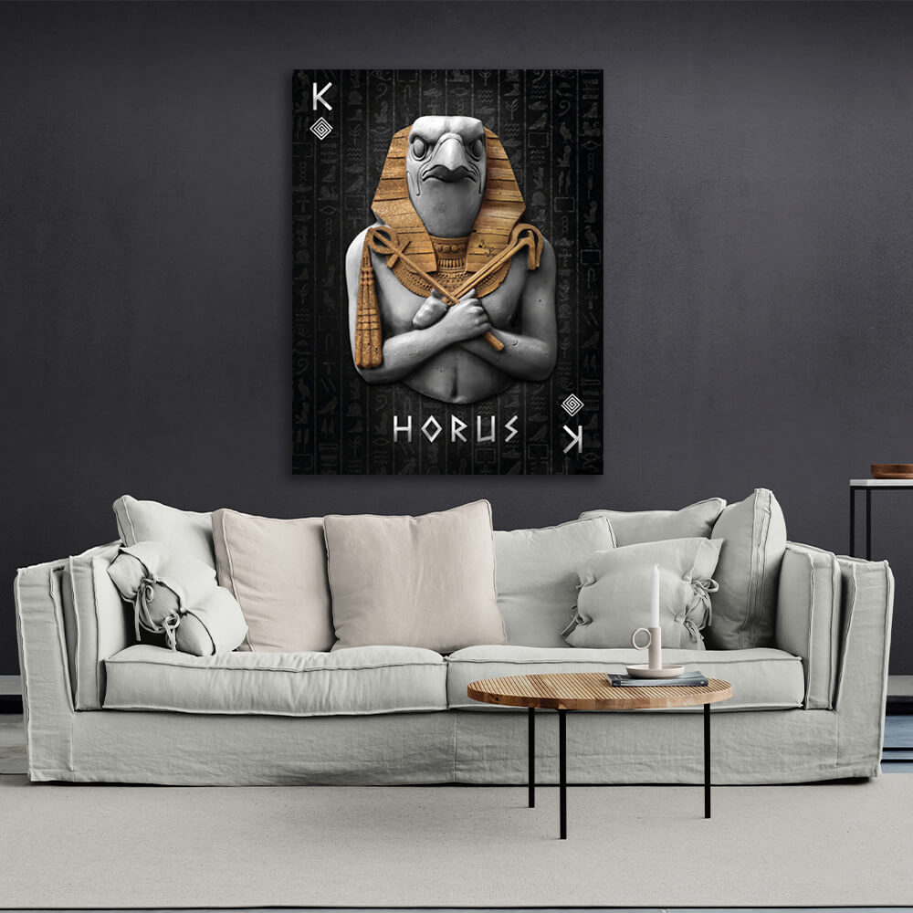 Horus Canvas Wall Art Print