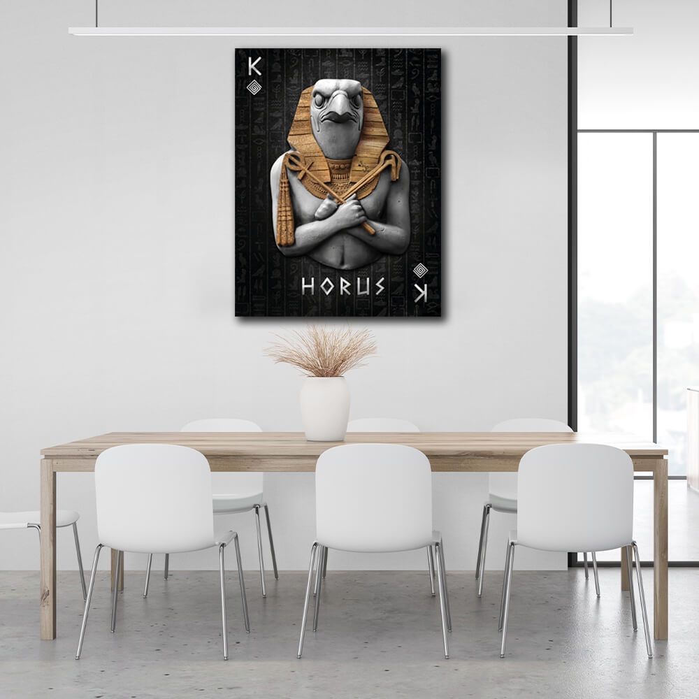 Horus Canvas Wall Art Print