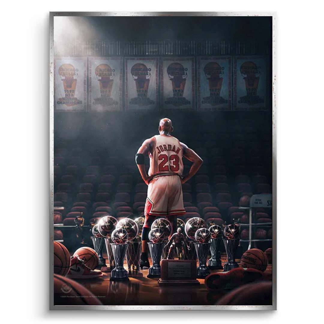 Michael Jordan: The Path to Greatness Canvas Wall Art