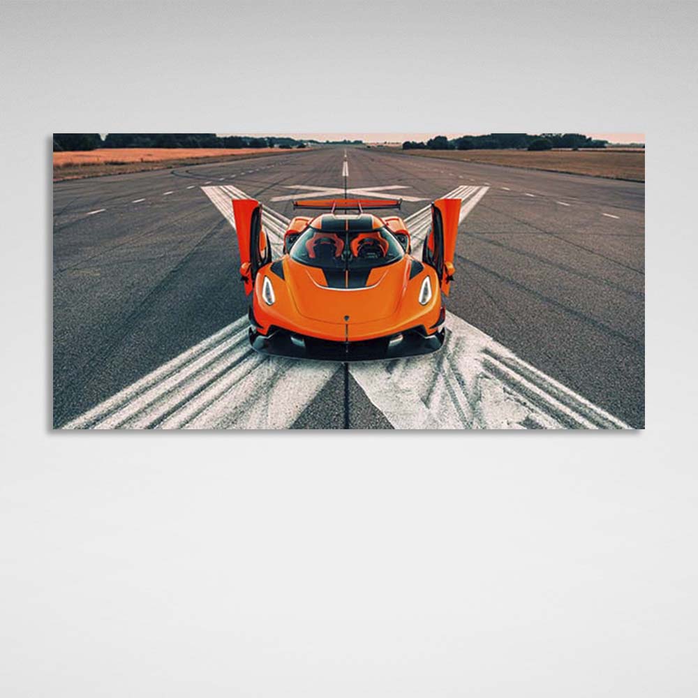 Kunstdruck auf Leinwand, Auto, Koenigsegg Agera RS