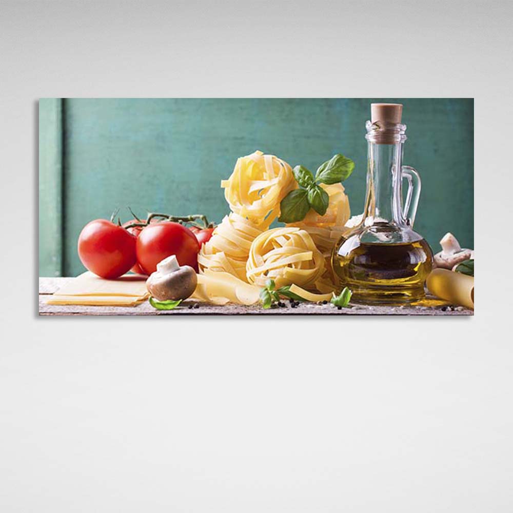 Canvas Wall Art Print For Kitchen Italian kitchen