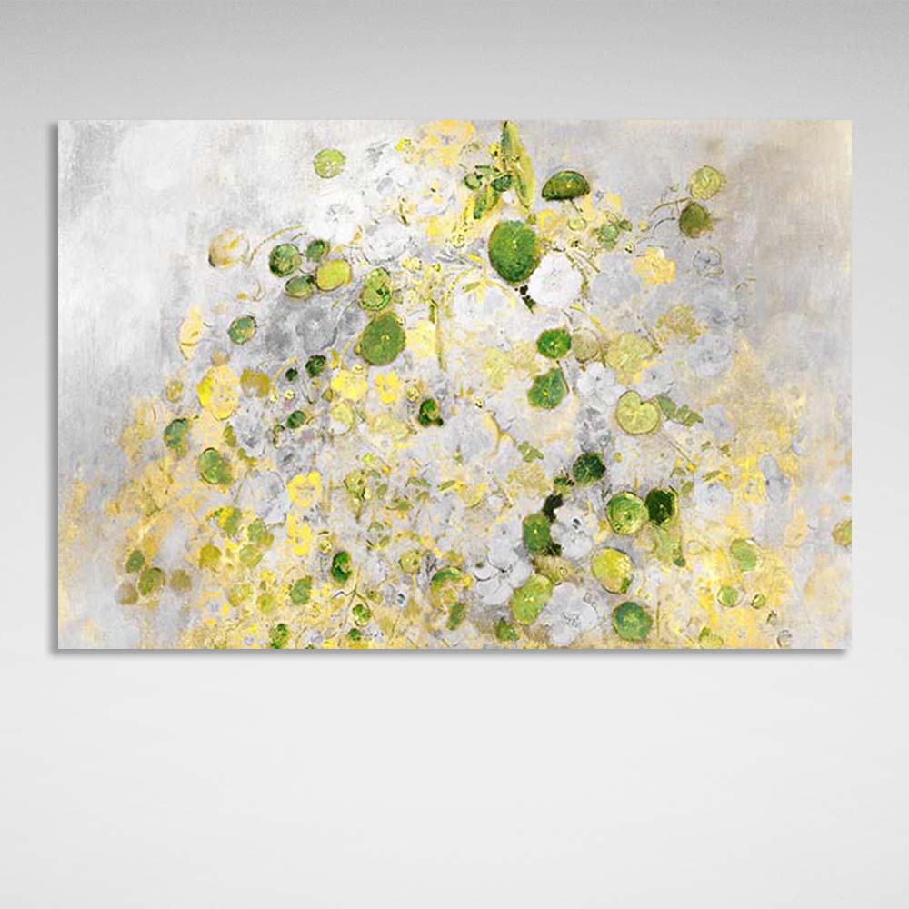 Leinwandbild, Wandbild, Aquarell, Strauß Wildblumen