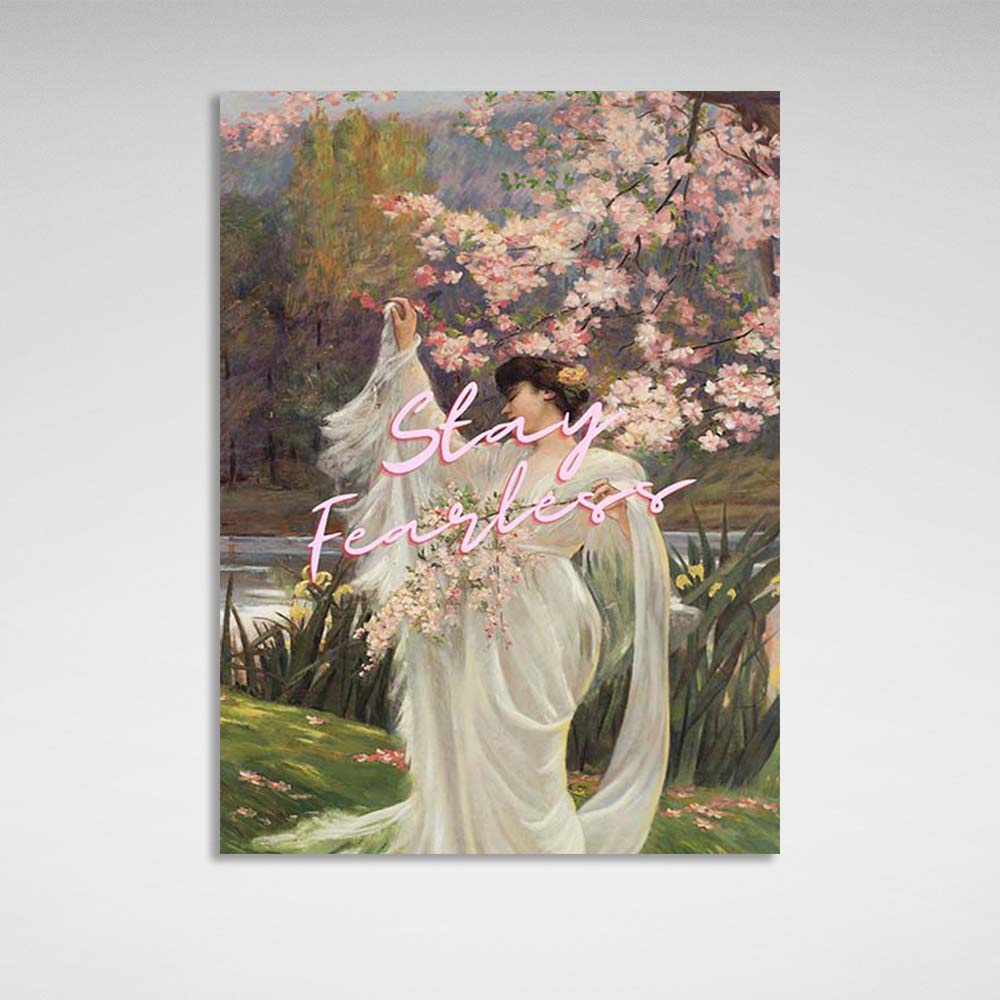 Canvas Wall Art Print Allegory of Dance. Stay fearless