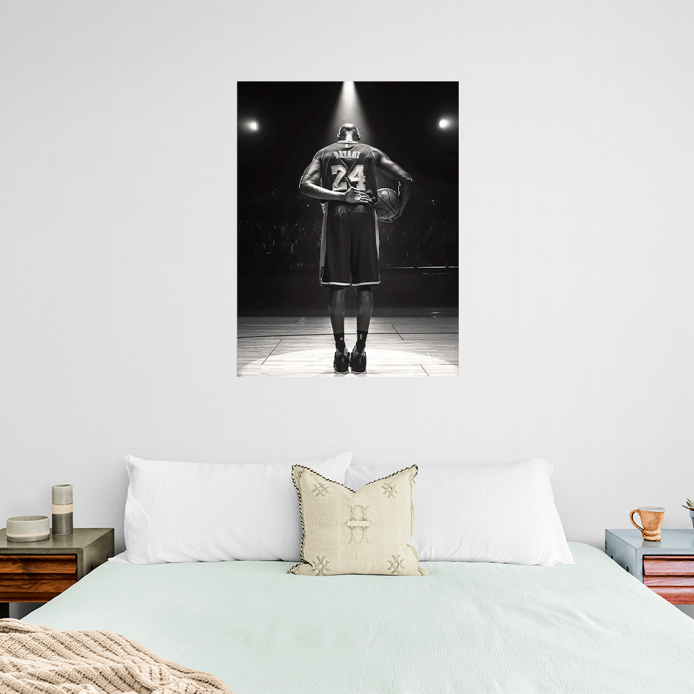 Moment of Greatness: Kobe Bryant #24 Canvas Wall Art Print