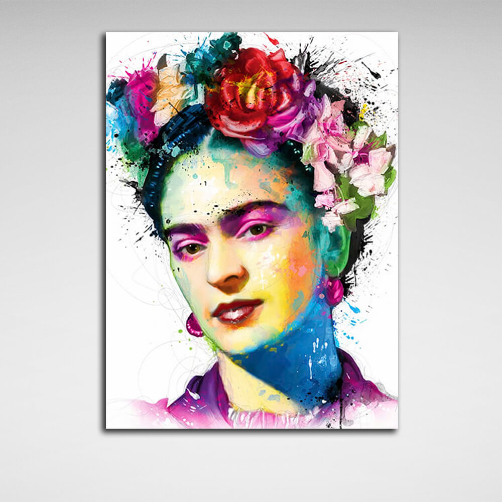 Frida Khalo Kunstdruck auf Leinwand