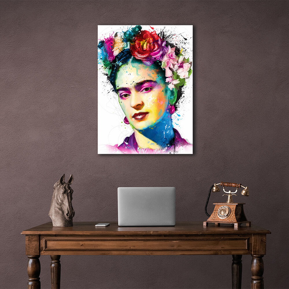 Frida Khalo Kunstdruck auf Leinwand