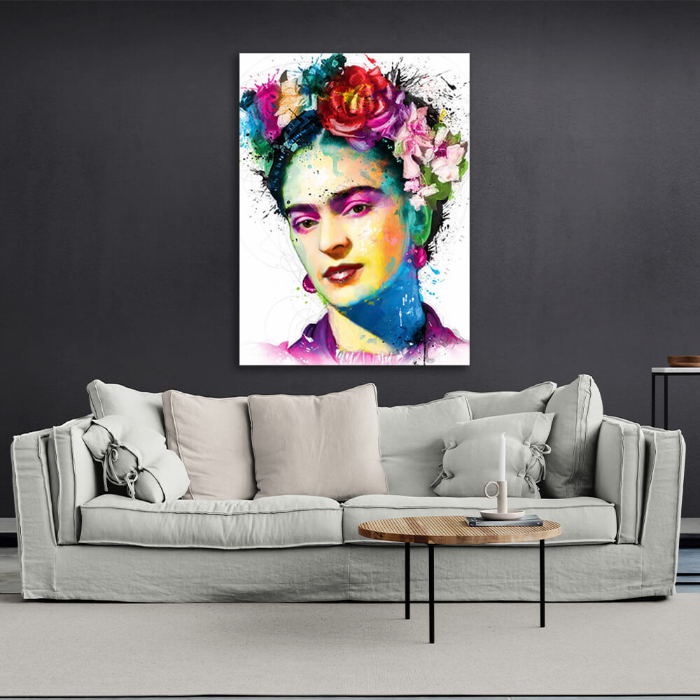 Frida Khalo Kunstdruck auf Leinwand