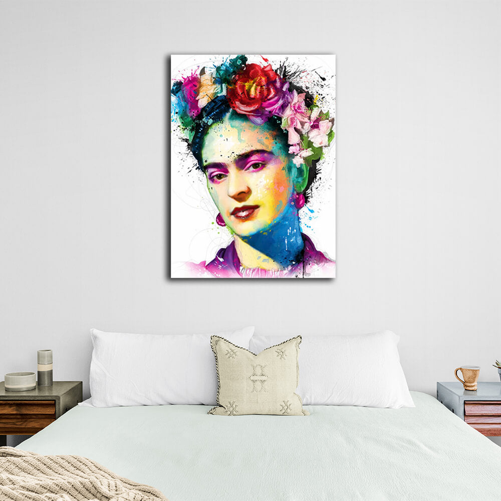 Frida Khalo Canvas Wall Art Print