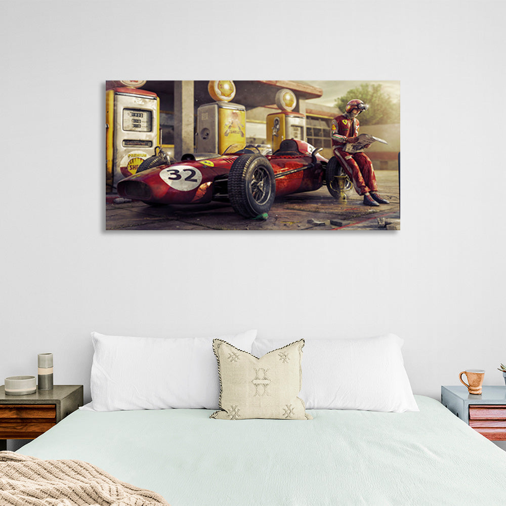 Leinwandbild „Motodrom“ der Formel 1